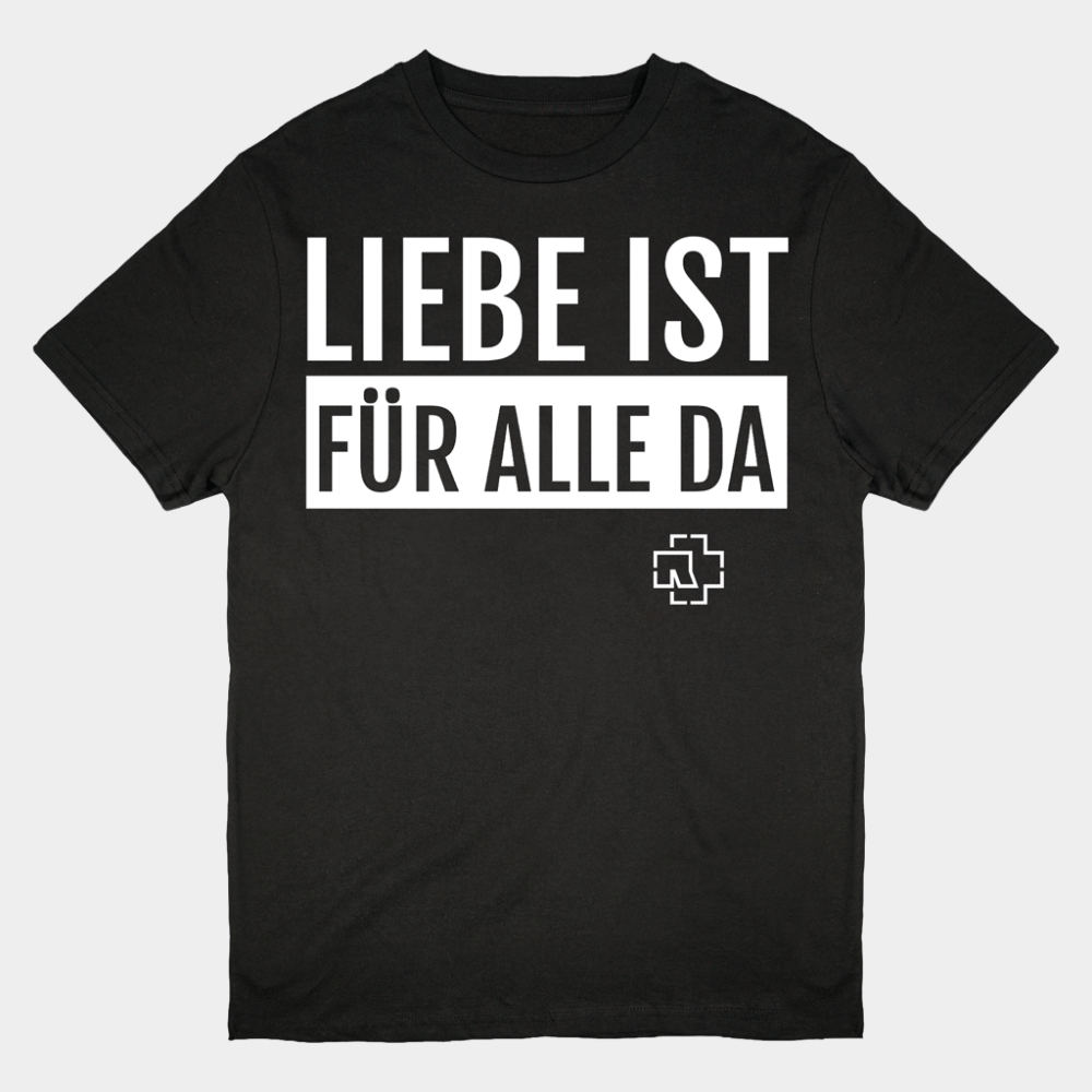 Rammstein Merch Liebe Ist Fur Alle Da T-Shirt Gifts For Band Fans