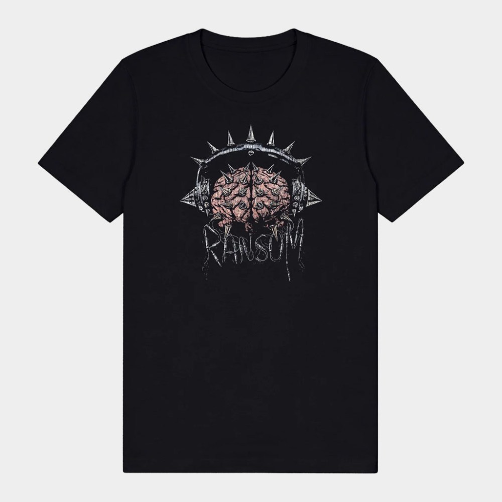 Ransom Merch Brain T-Shirt Birthday Gifts For Boyfriend