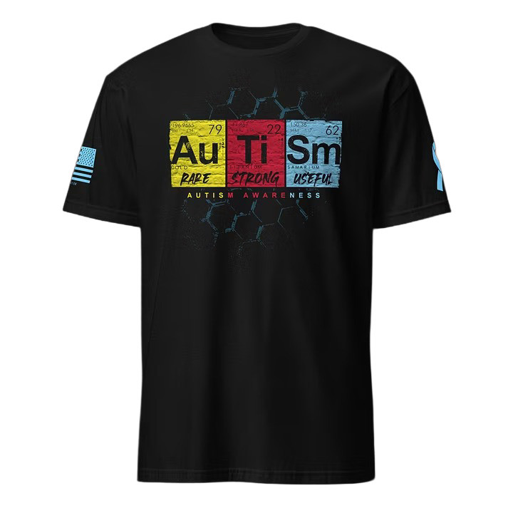 Rare Strong Useful T-Shirt Autism Awareness Clothing Best Gift For Supporter