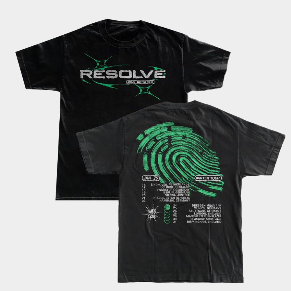 Resolve Merch Winter Tour 2026 T-Shirt Resolve Shirt Best Gifts For Brother
