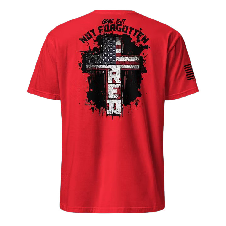 Retro Gone But Not Forgotten T-Shirt Remember Everyone Deployed Merch Patriotic Gifts