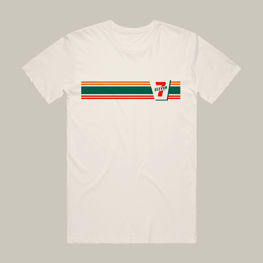 Retro Stripe 7 Eleven T-Shirt 7 Eleven Merch Unique Present For Husband