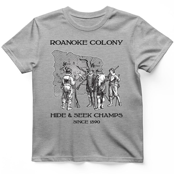 Roanoke T Shirt Colonial Mystery History Tee Gift for History Lovers