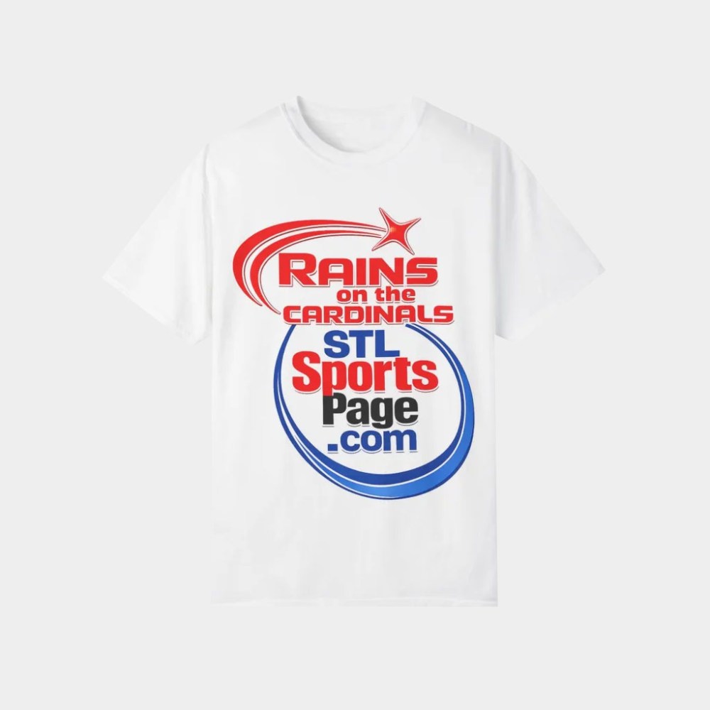 Rob Rains Merch Rains On The Cardinals Stl Sports Page T-Shirt Gifts For Son In Law