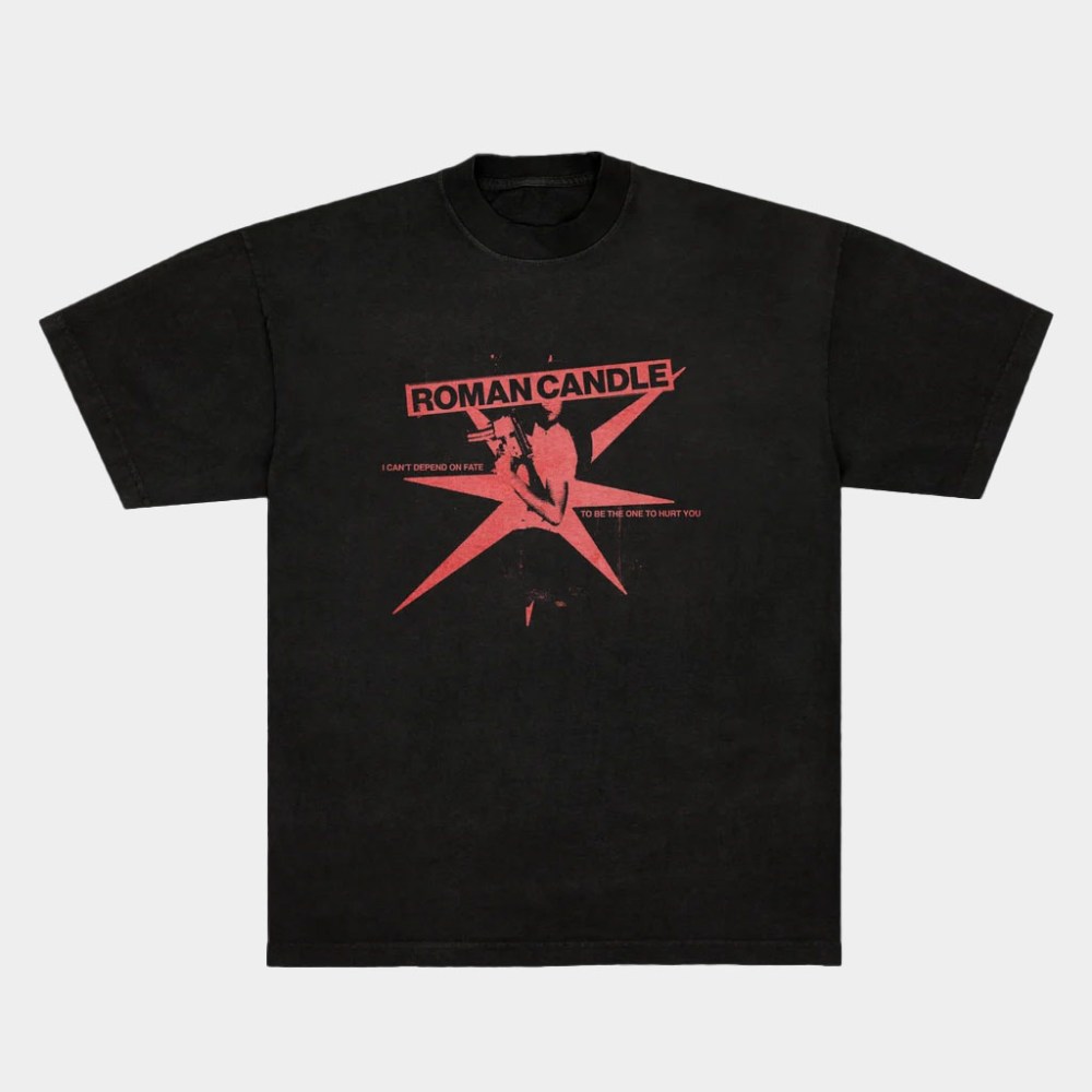 Roman Candle Merch Fire In The Night Sky T-Shirt Best Birthday Gift For Brother
