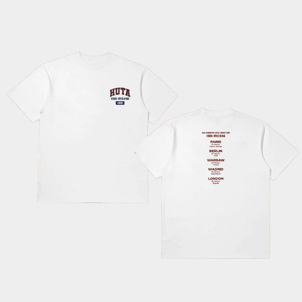 Root Company Merch Lee Minhyuk Huta Europe Tour T-Shirt Gift Ideas For Husband