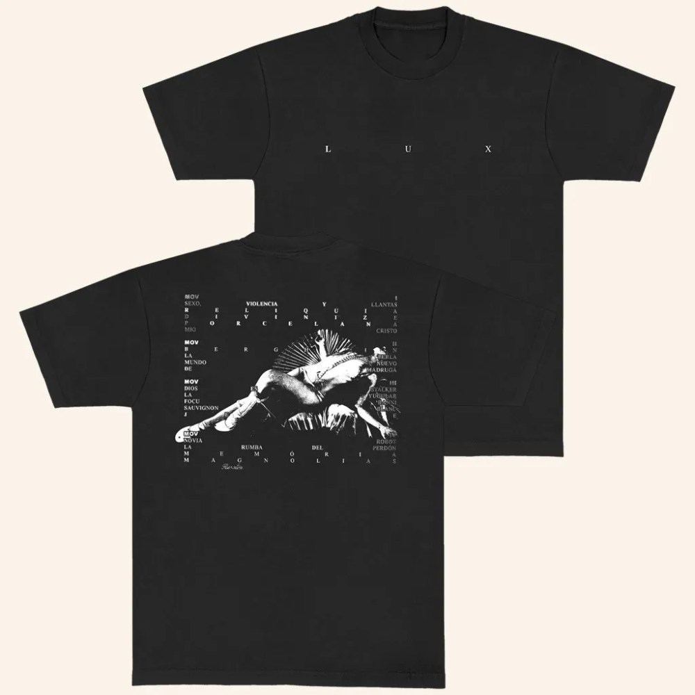 Rosalia Merch LUX Tracklist T-Shirt Gift Ideas For Friends