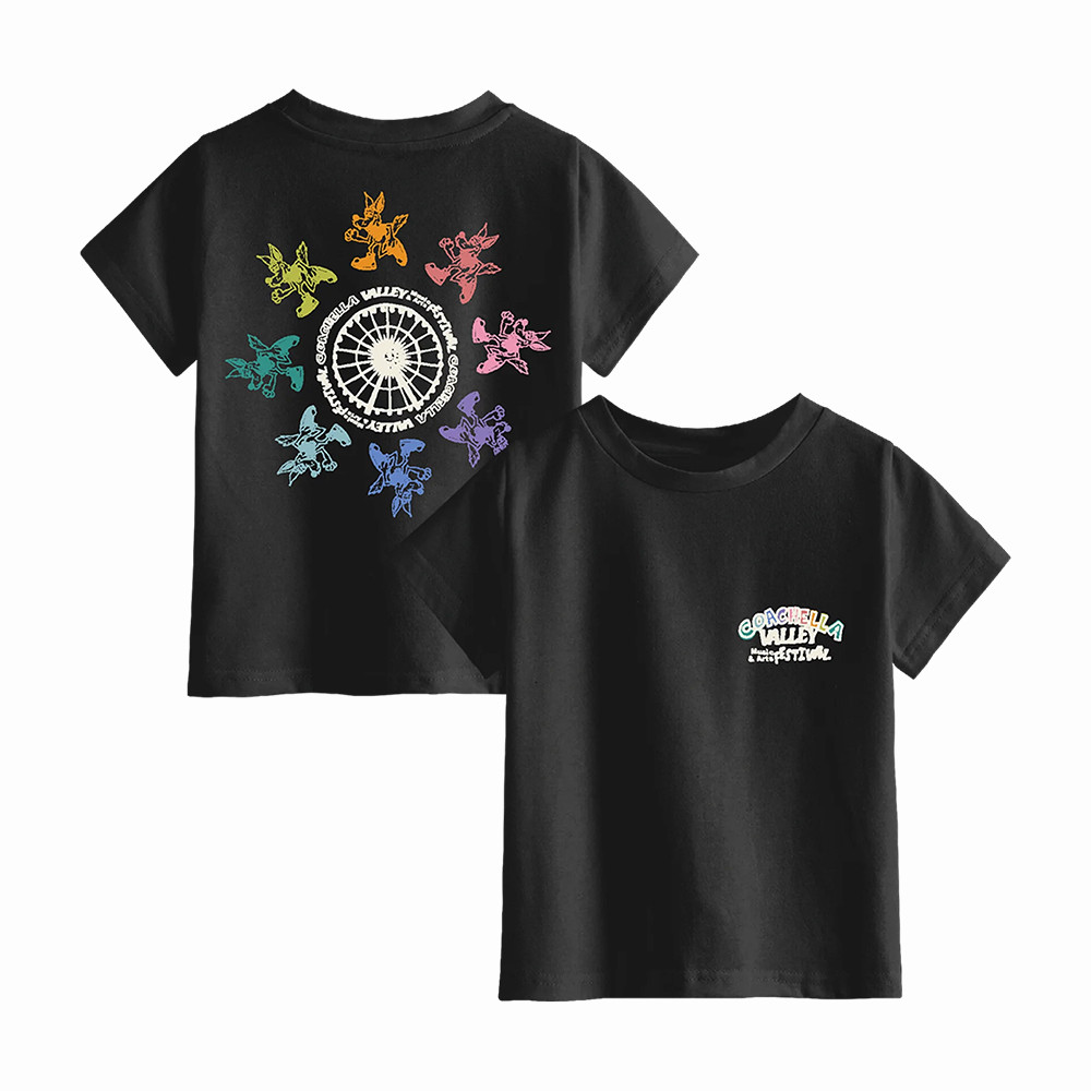 Runnin On Rainbows Coachella 2026 T-Shirt Coachella Valley Music And Arts Festival Shirt
