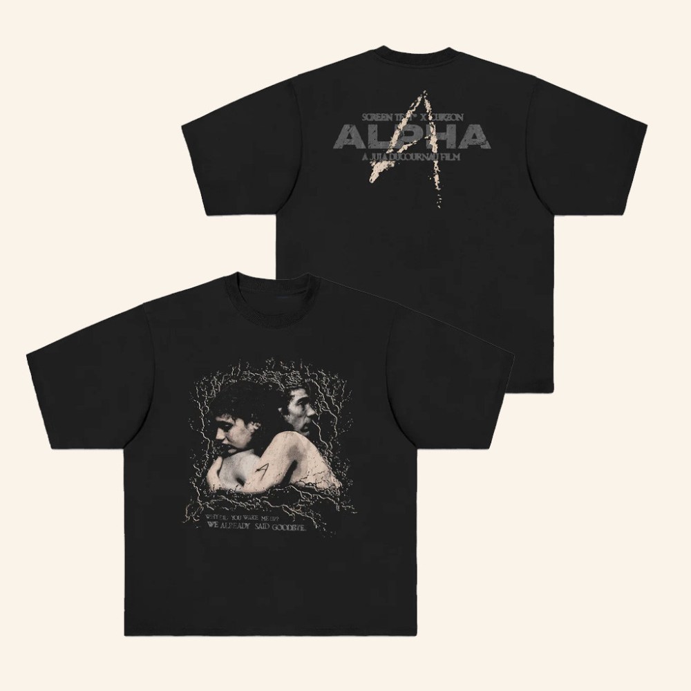 SCRT Merch Alpha T-Shirt Black Christmas Gifts For Girlfriend