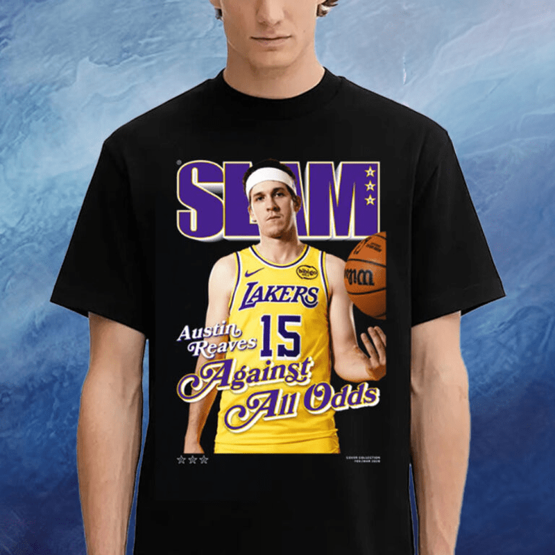 SLAM 260 Cover Tee Austin Reaves Against All Odds Los Angeles Laker T-Shirt Gifts For Fans