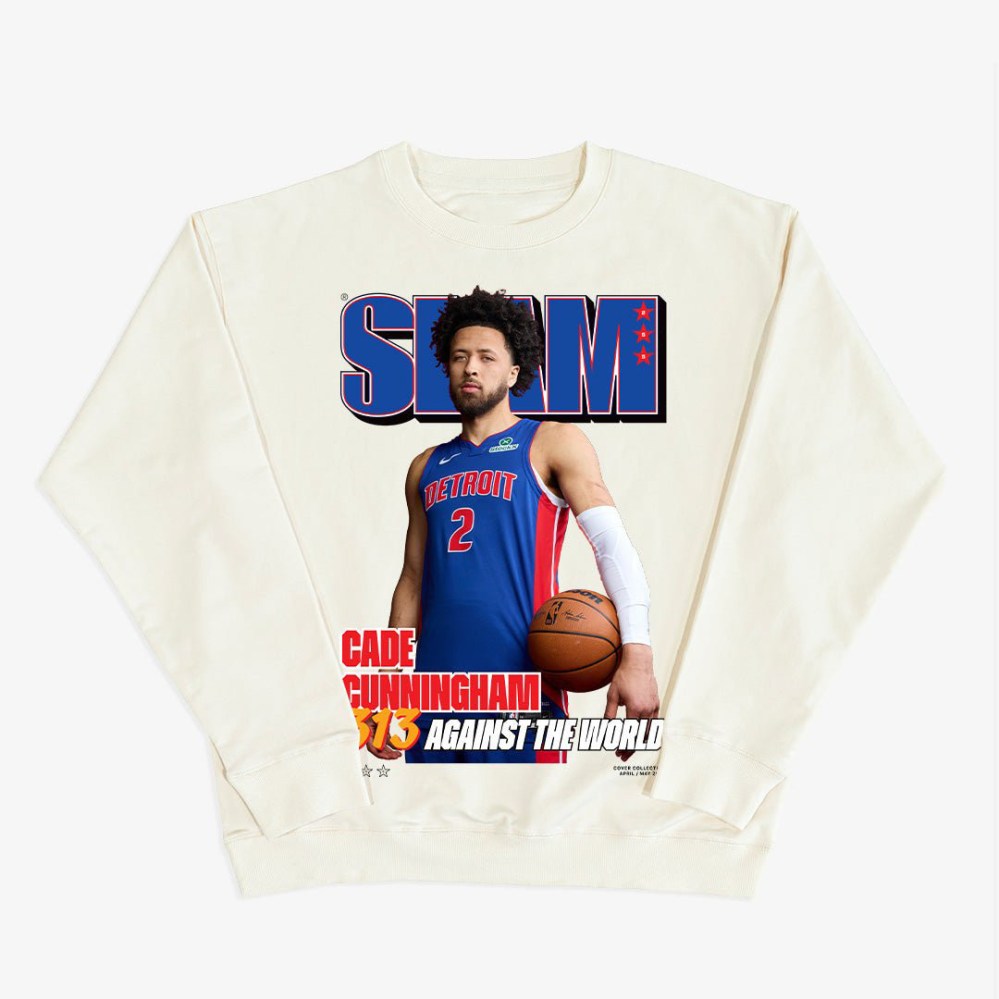 SLAM Cover Cade Cunningham Sweatshirt Game Day Clothing Basketball Lover Gift For Him