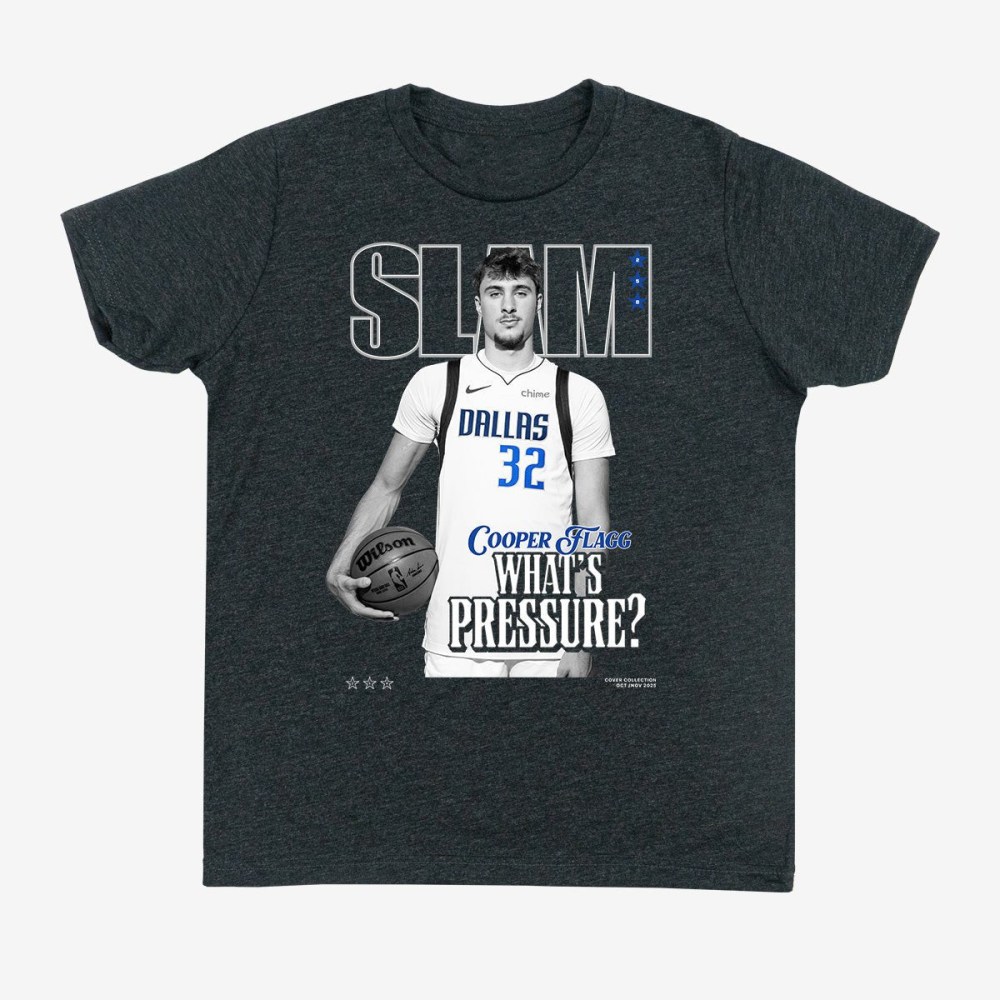 SLAM Cover Cooper Flagg NBA T-Shirt Cooper Flagg Lover Tee Basketball Fans Gear
