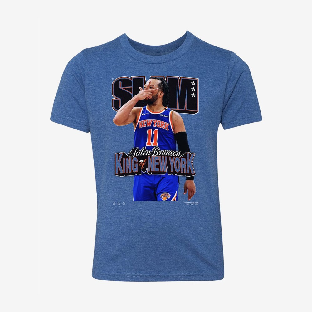 SLAM Cover Jalen Brunson Basketball T-Shirt Game Day Clothing Gift For Jalen Brunson Fans