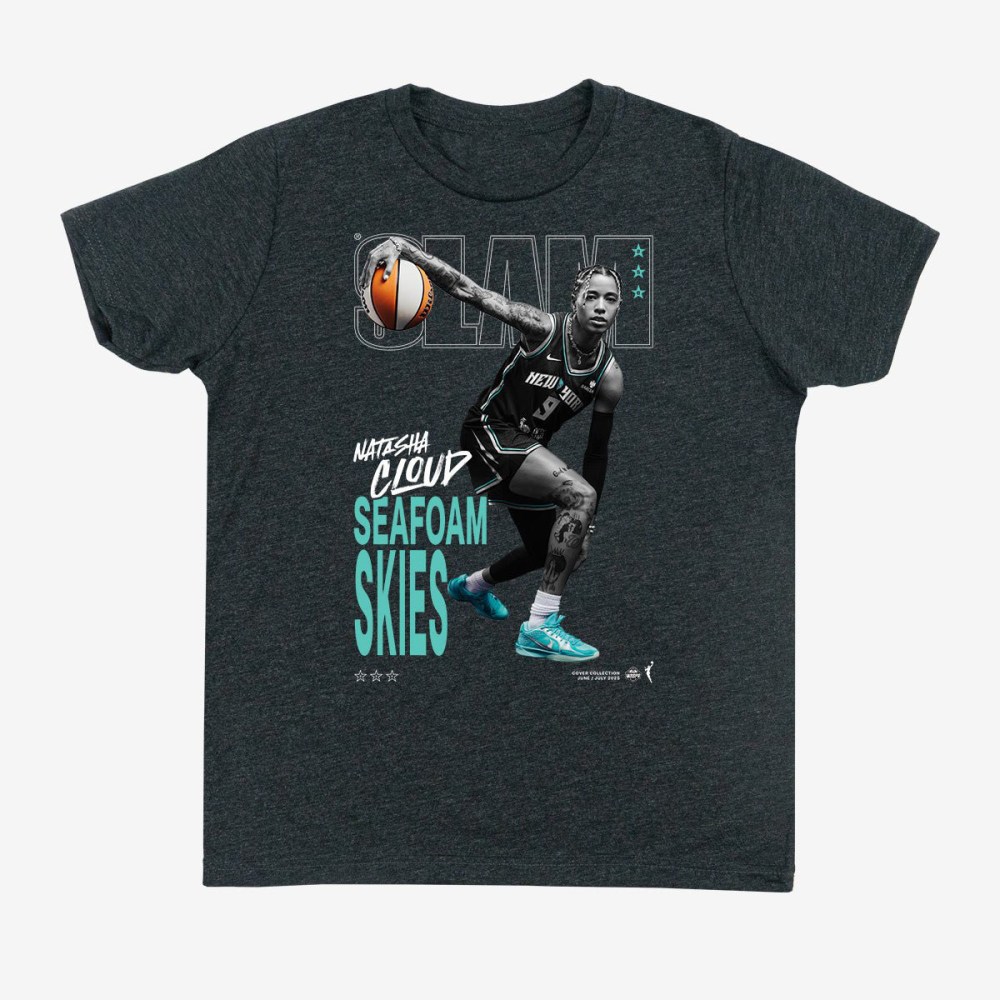 SLAM Cover Natasha Cloud Basketball T-Shirt Game Day Clothing Basketball Lover Presents