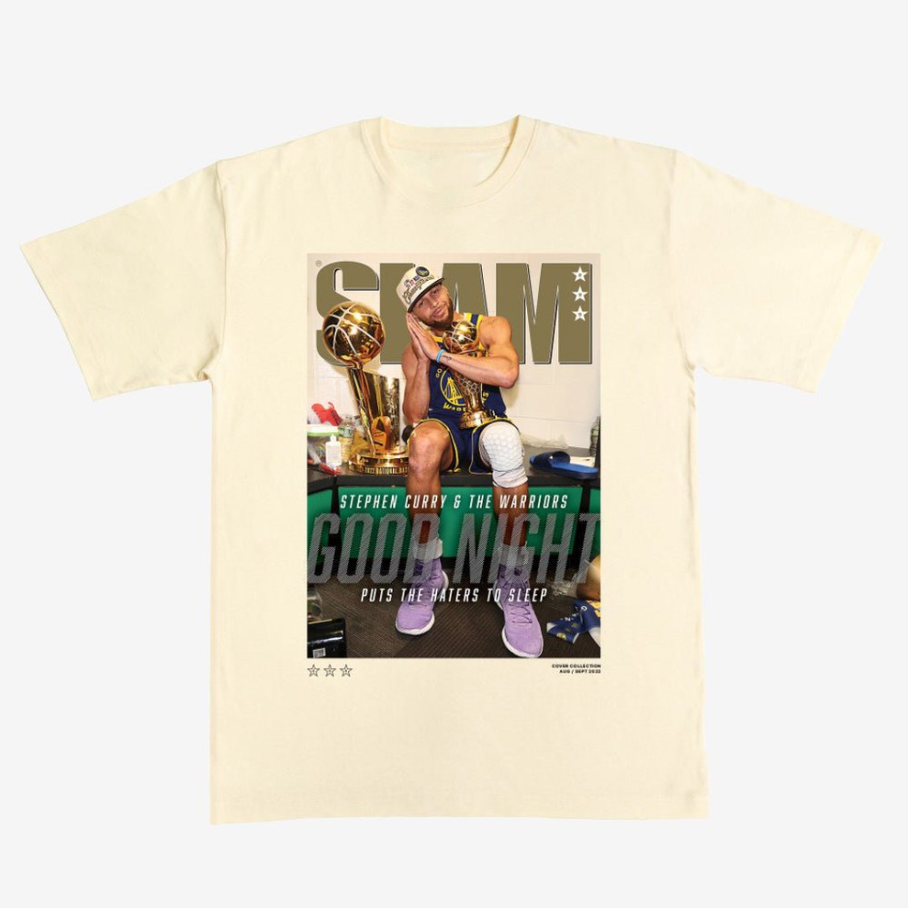 SLAM Cover Stephen Curry Basketball T-Shirt 90s NBA Vintage Aesthetic Shirt Fan Gear