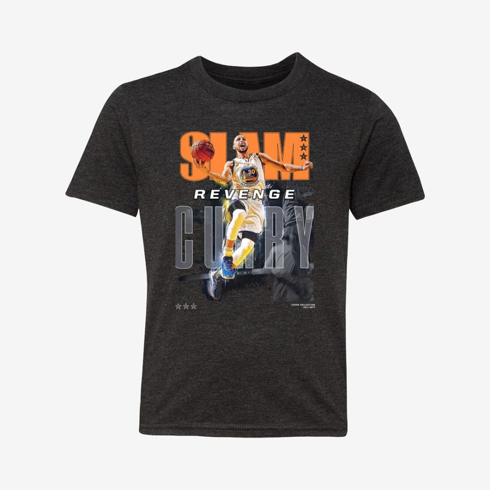 SLAM Cover Stephen Curry T-Shirt 90s NBA Vintage Aesthetic Shirt Basketball Lover Gift For Stephen Curry Fans