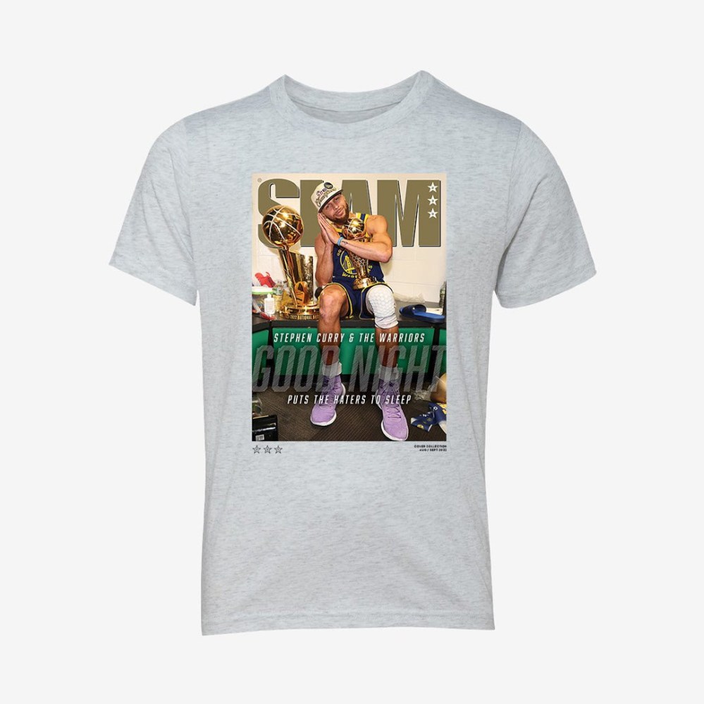 SLAM Cover Stephen Curry T-Shirt Golden State Warriors Clothes Basketball Lover Gift