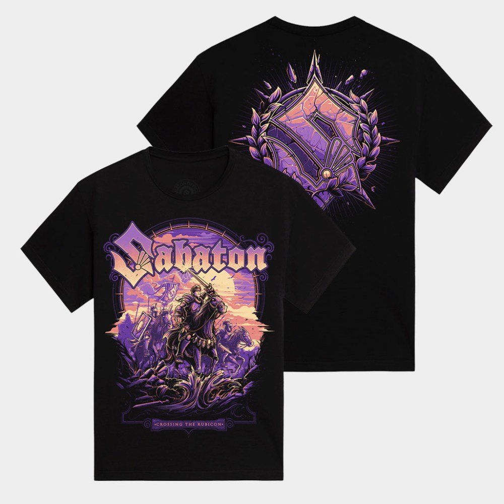 Sabaton Merch Caesar's Crossing T-Shirt Birthday Gift For Band Fans