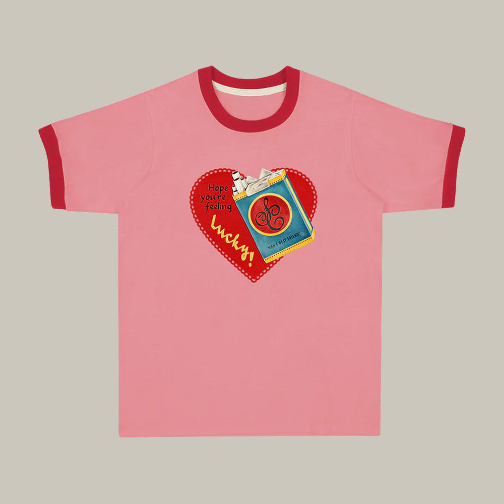 Sabrina Carpenter Feeling Lucky Ringer T-Shirt Sabrina Carpenter Merch Music Fan Gift