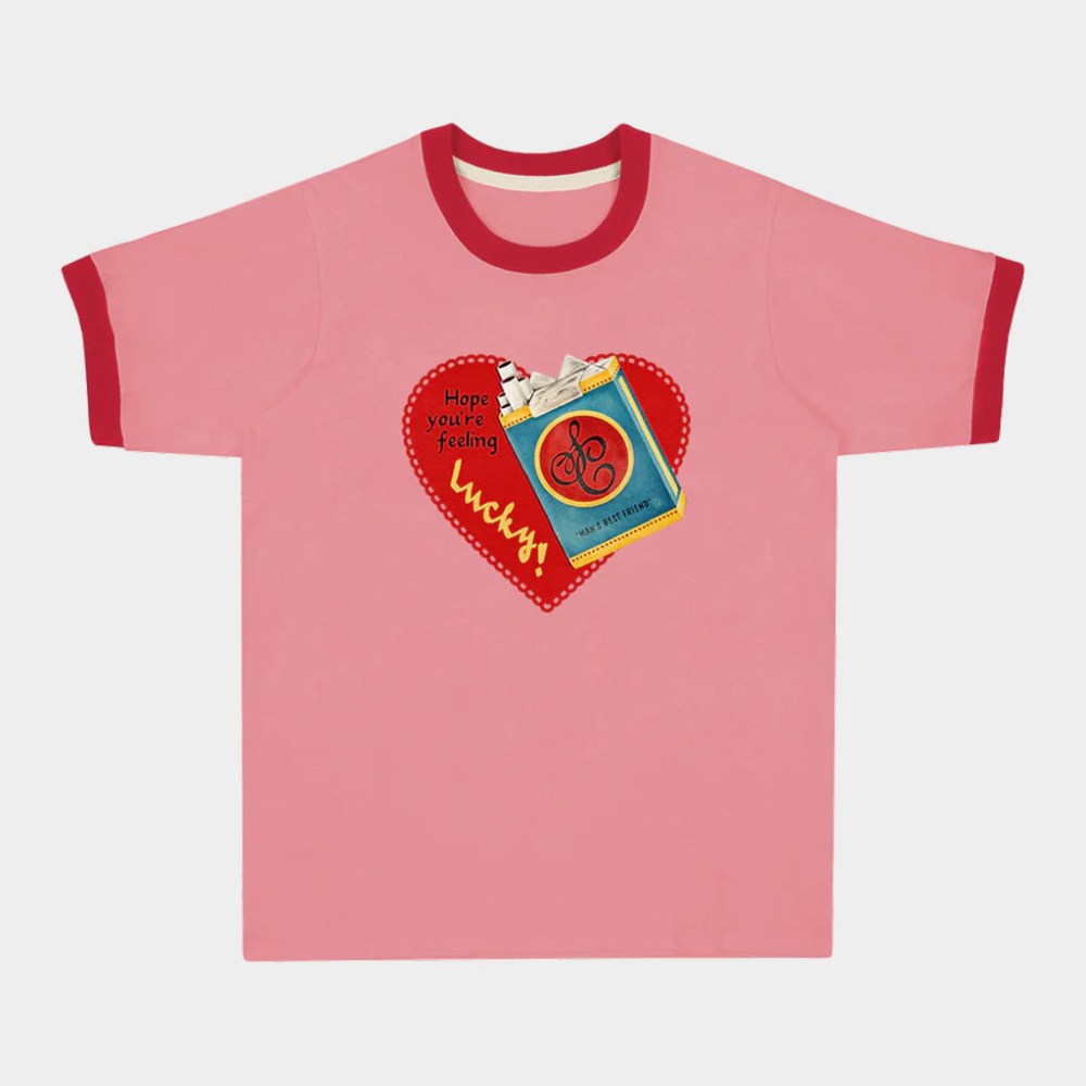 Sabrina Carpenter Merch Hope You're Feeling Lucky T-Shirt Gifts For Music Fans