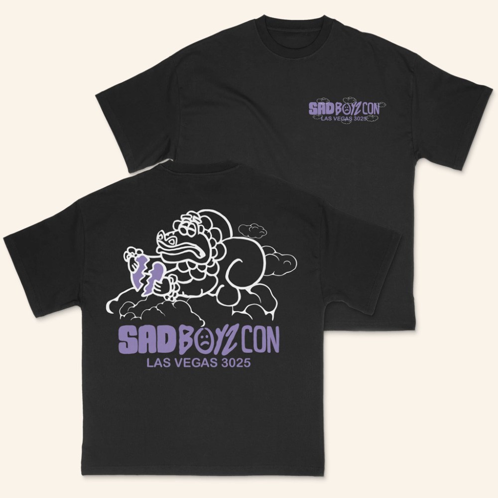 Sad Boyz Merch Dragon Cloud T-Shirt Christmas Gift Ideas For Him