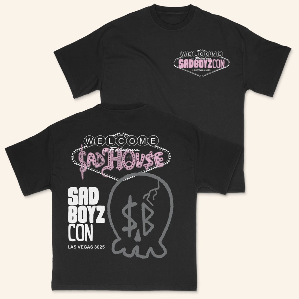 Sad Boyz Merch Viva Las Vegas Shirt Sad Boyz Con T-Shirt Good Gifts For Her