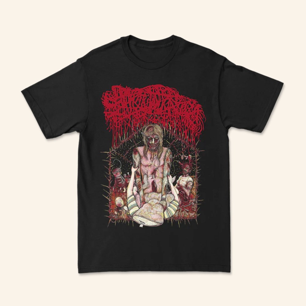 Sanguisugabogg Merch Suffocate T-Shirt Birthday Gifts For Music Lovers