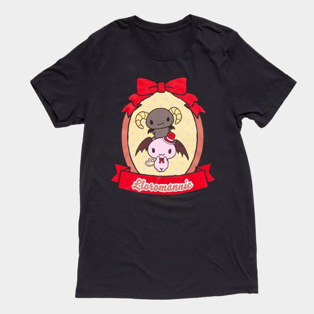 Sanrio Merch Lloromannic Bows And Dots T-Shirt Birthday Gift For Son