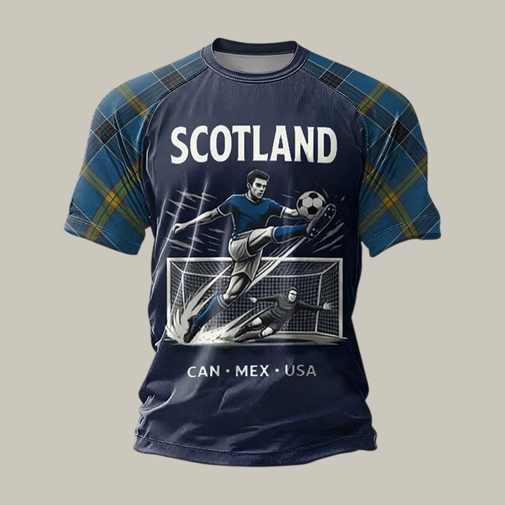 Scotland 2026 FIFA World Cup T-Shirt FIFA Club World Cup Bracket Shirt Gift For Soccer Lovers
