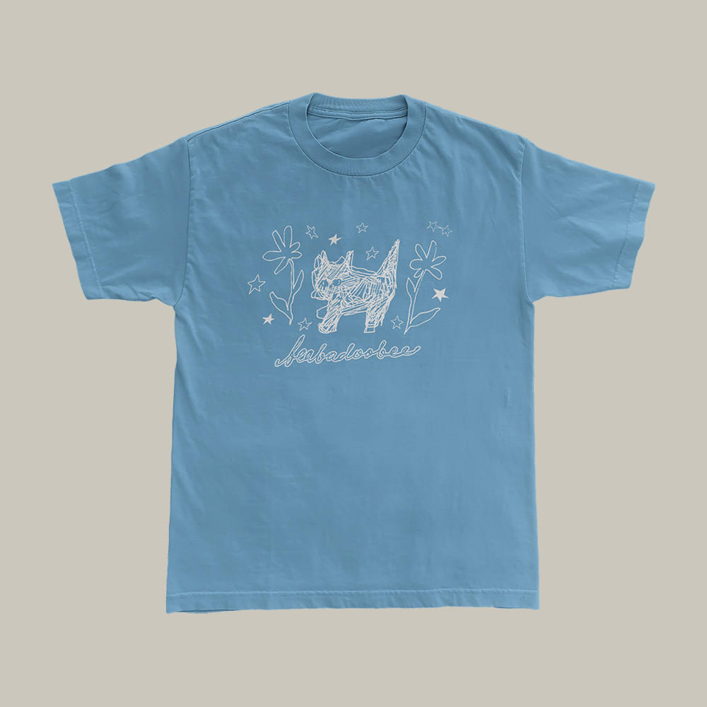 Scribble Cat Beabadoobee T-Shirt Music Concert Tee Best Gift For Beabadoobee Lovers