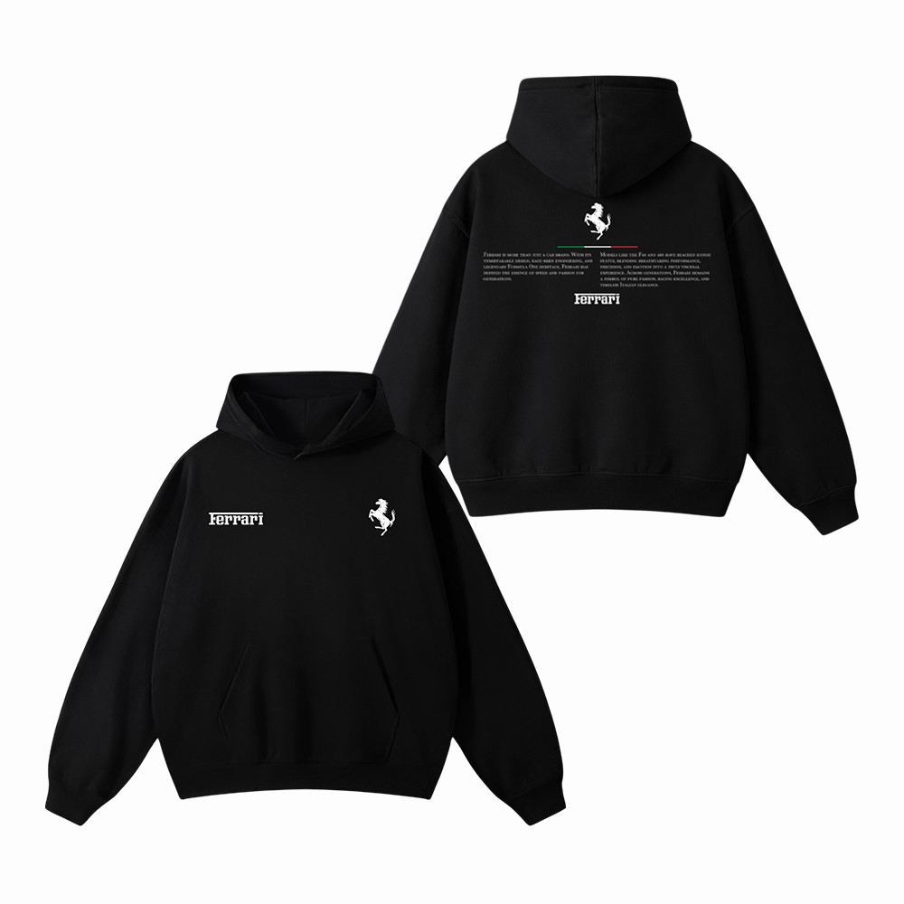Scuderia Ferrari Hoodie Scuderia Ferrari Aesthetic Hoodie Scuderia Fan Gift
