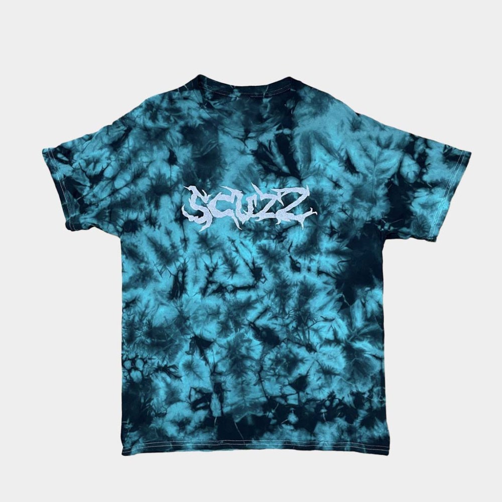 Scuzz Merch Logo Tie Dye T-Shirt Birthday Gift Ideas For Boyfriend