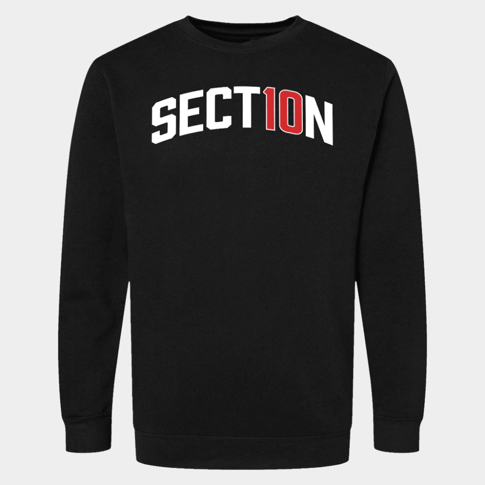 Section 10 Merch Collegiate Crewneck Section 10 Sweatshirt Gift Ideas For Husband