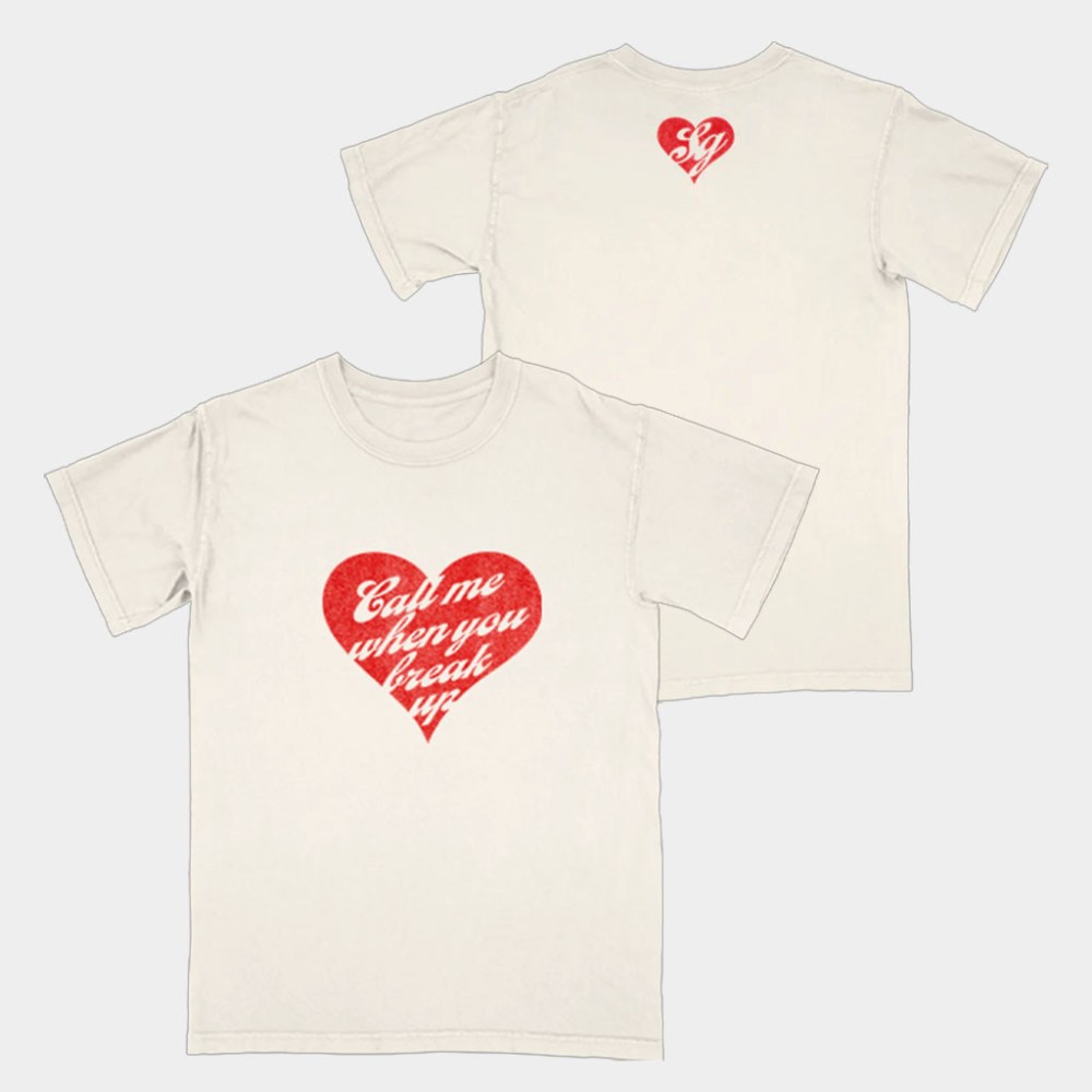 Selena Gomez Merch Call Me When You Break Up T-Shirt Birthday Gift For Her Music Lovers