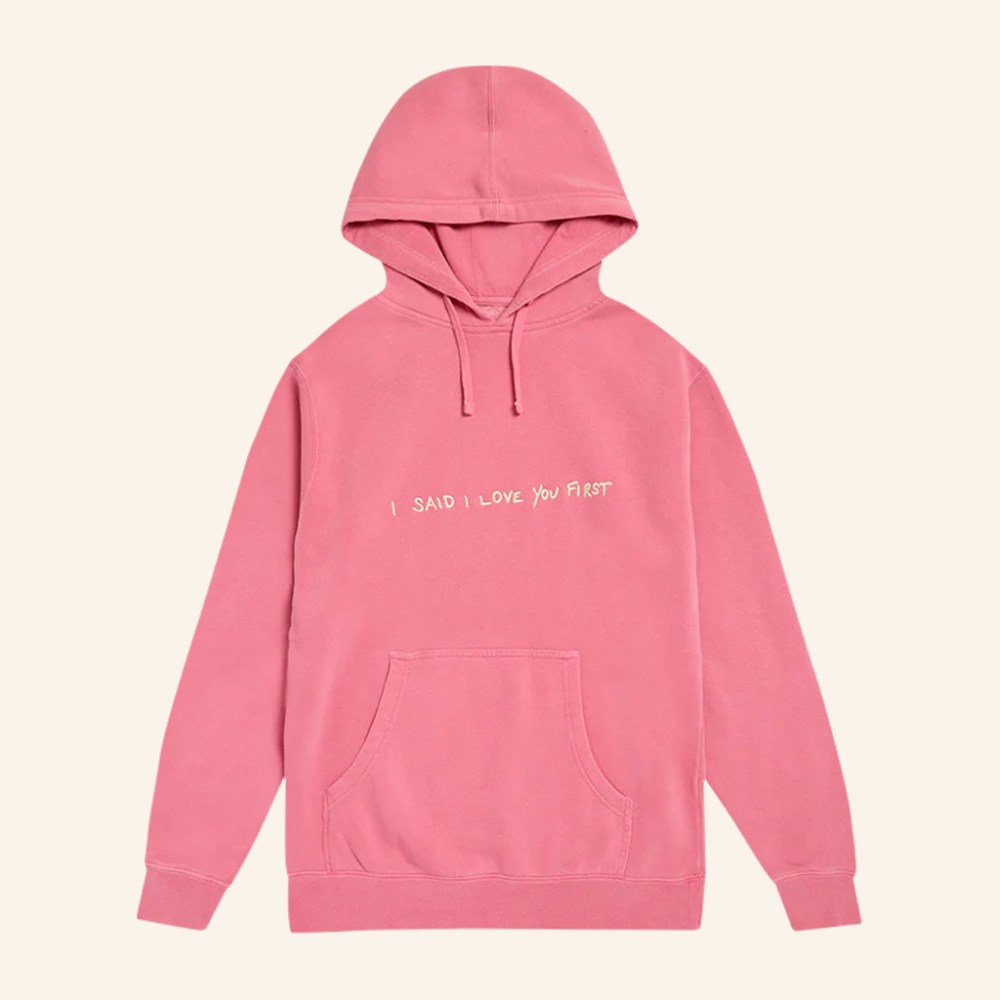 Selena Merch I Said I Love You First Hoodie Birthday Gifts For Music Lovers