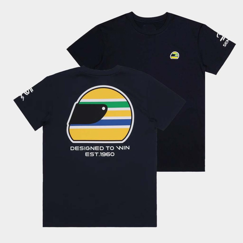 Senna Shop Merch Senna Helmet T-Shirt Good Gifts For Brother