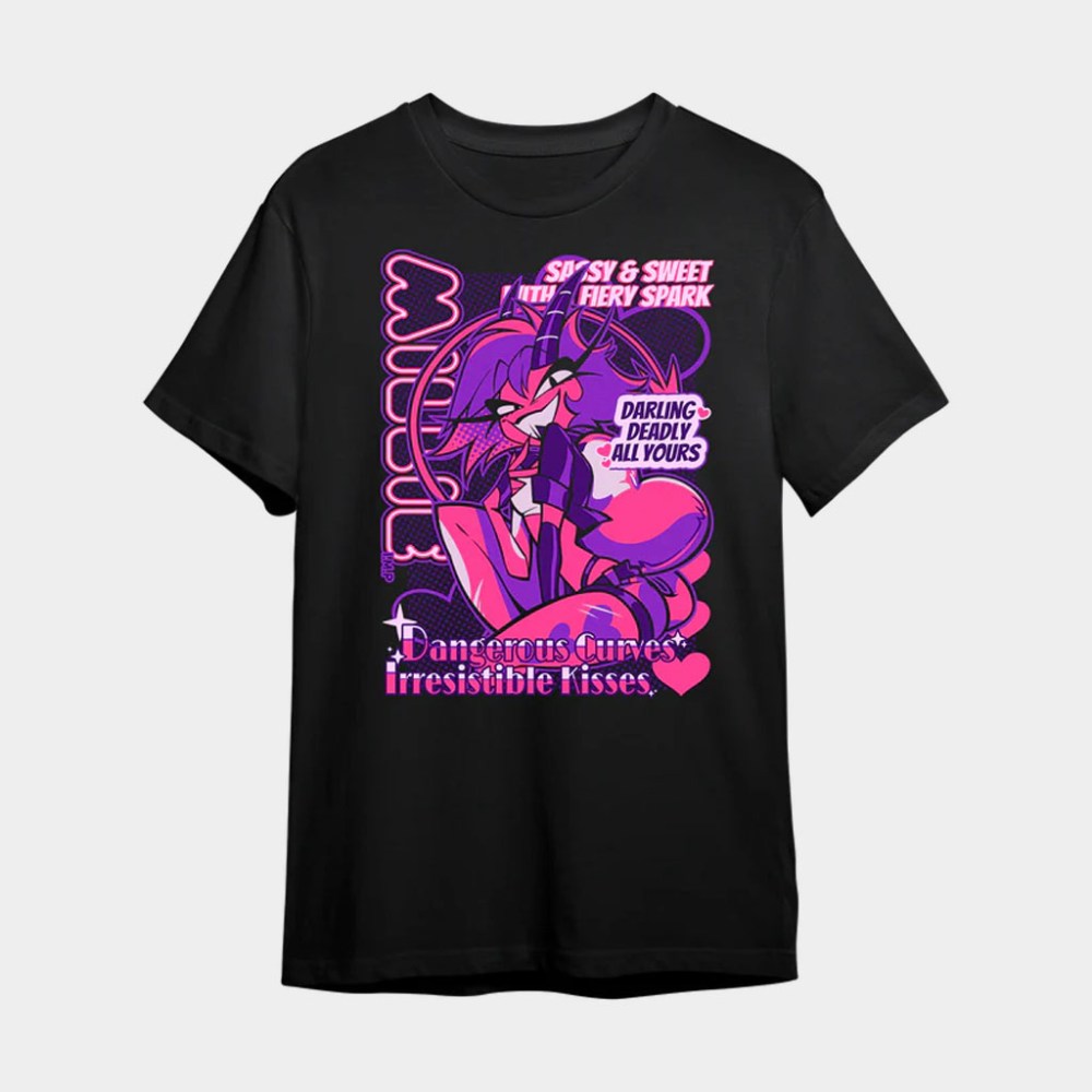 Shark Robot Merch Millie From Helluva Boss With Love T-Shirt Gift Ideas For Her