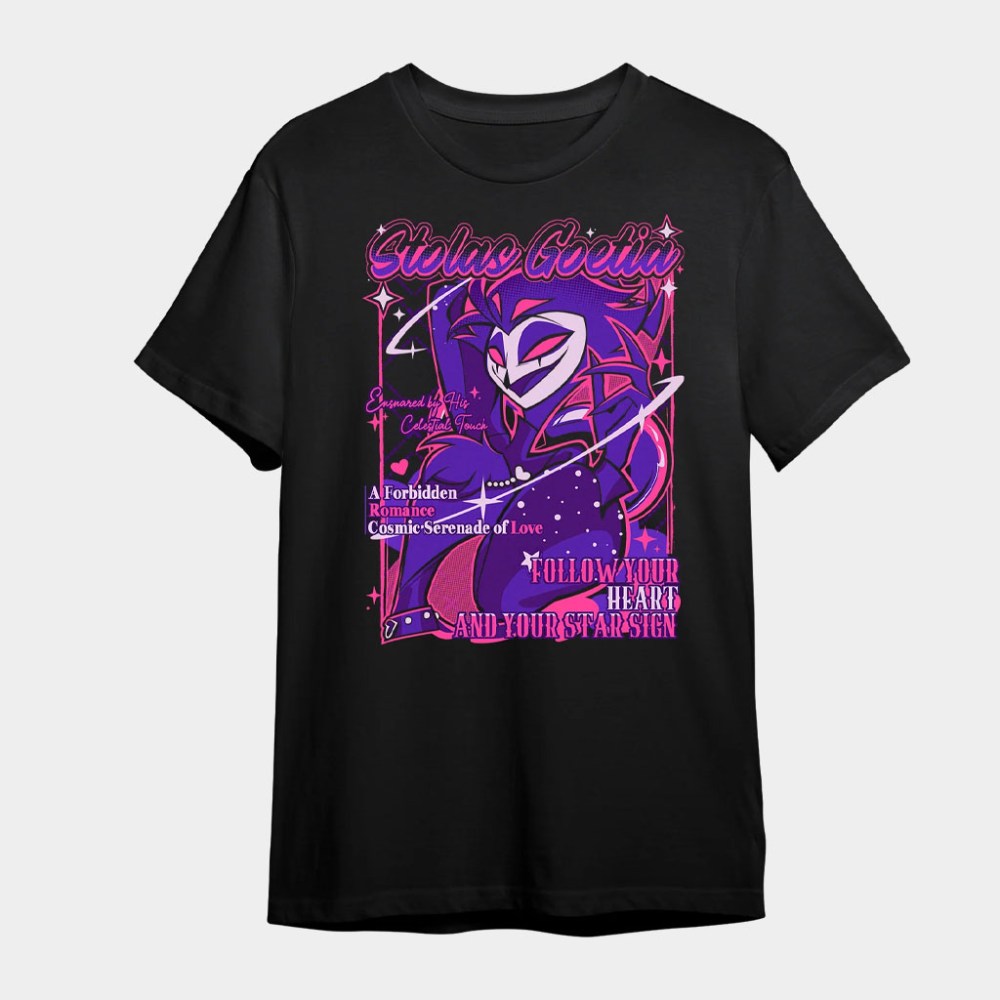 Shark Robot Merch Moxxie From Helluva Boss With Love T-Shirt Birthday Gift For Him