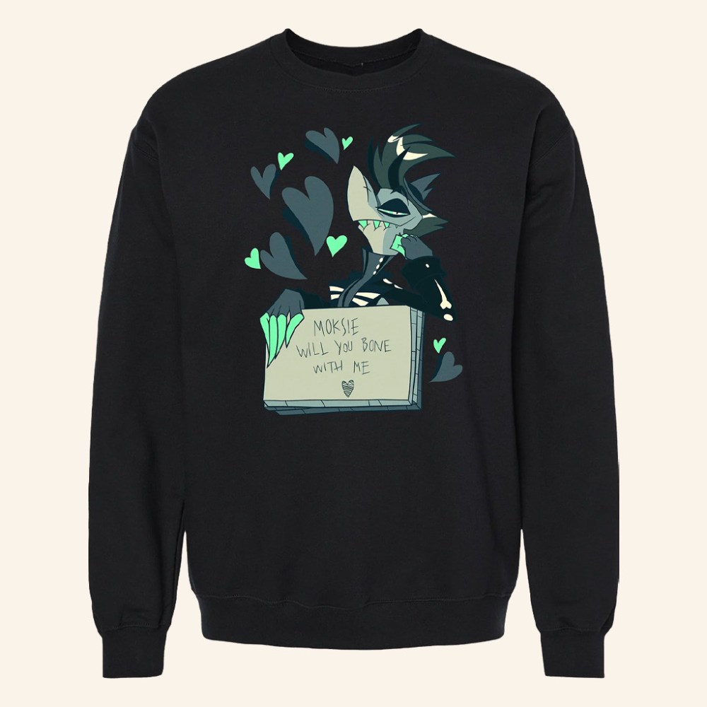 Shark Robot Merch Spindlehorse Exes And Oohs Chaz's Sign Crewneck Sweatshirt Gifts For Son