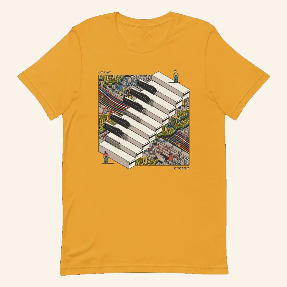 Shook Music Merch System Shirt Christmas Gift Ideas For Boyfriend
