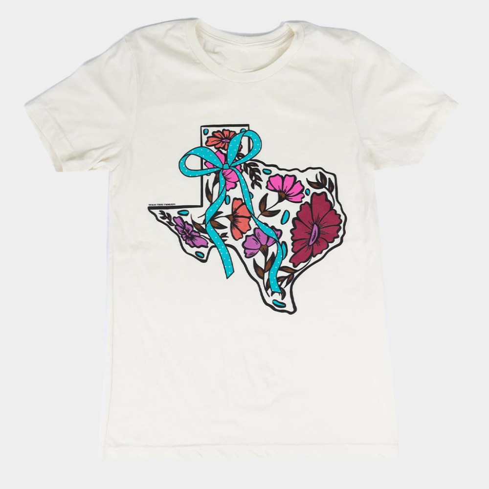 Shop Crazy House Merch Floral Texas T-Shirt Birthday Gift For Mom