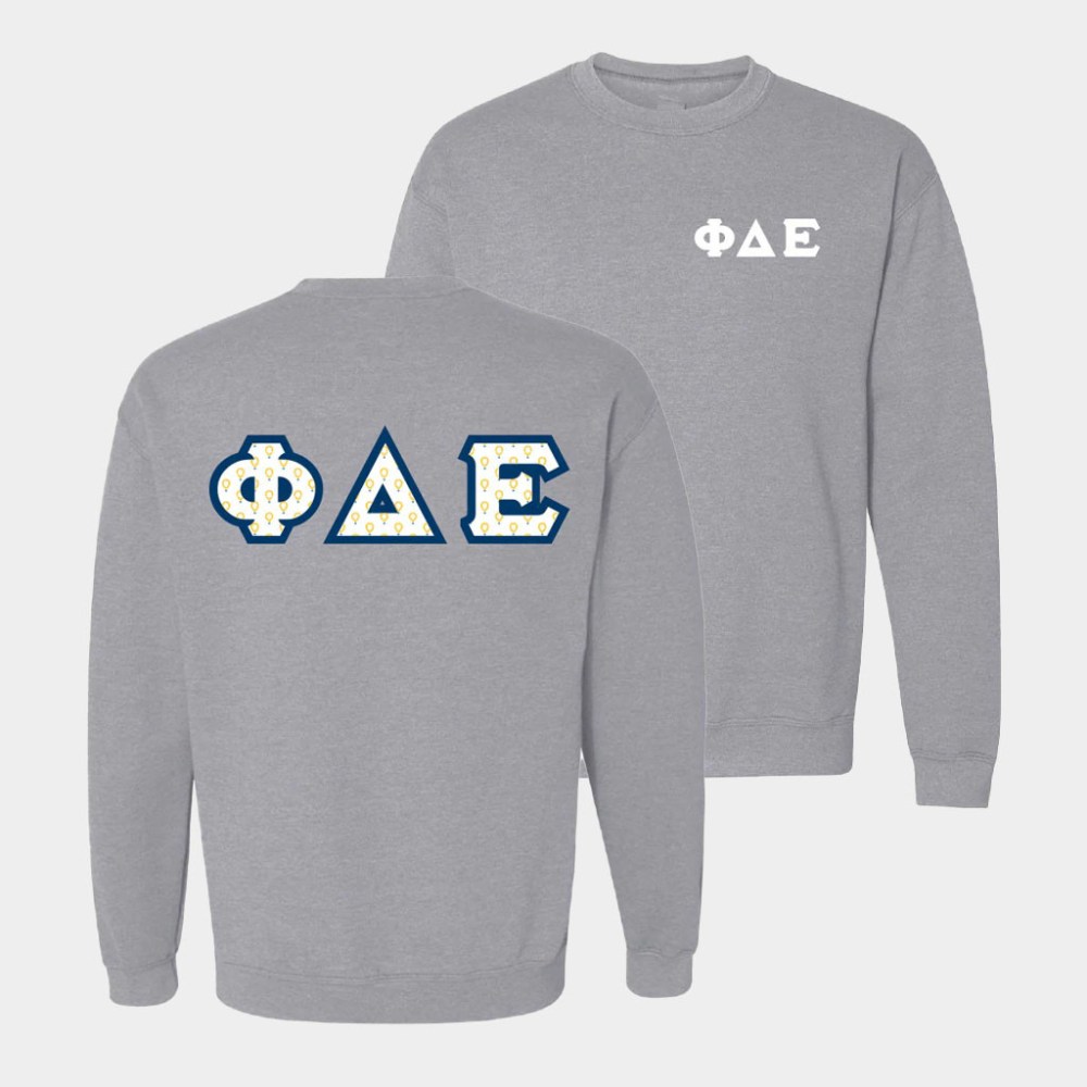 Shop PhiDE Merch Lettered Crewneck Sweatshirt Birthday Gift For Brother