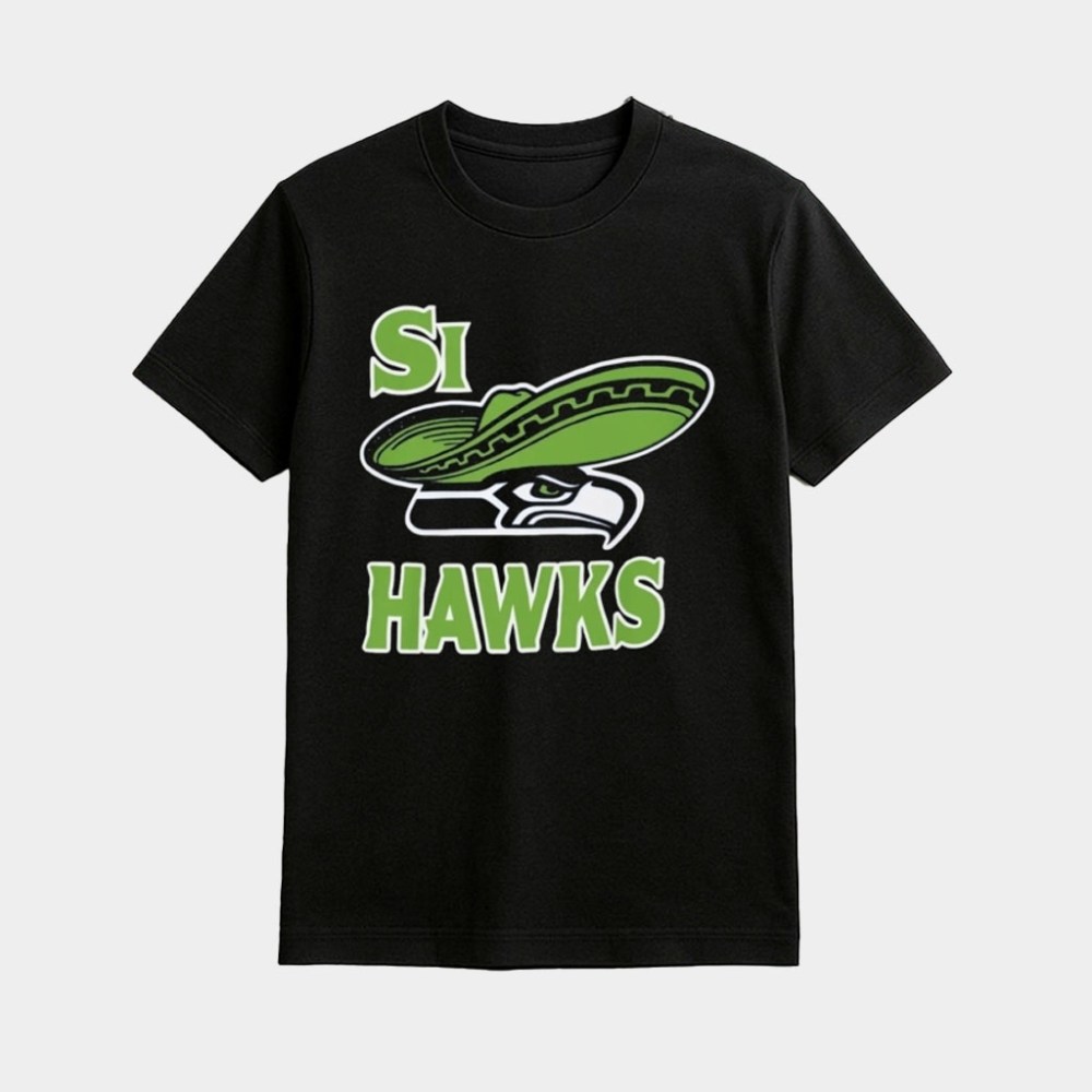 Si Hawks Puerto Vallarta Mexico T-Shirt Seahawks Super Bowl Champions 2026 Shirt For Fans