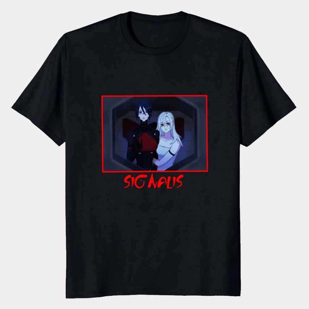 Signalis Merch Signalis T-Shirt Survival Horror Game Lovers Gifts For Him