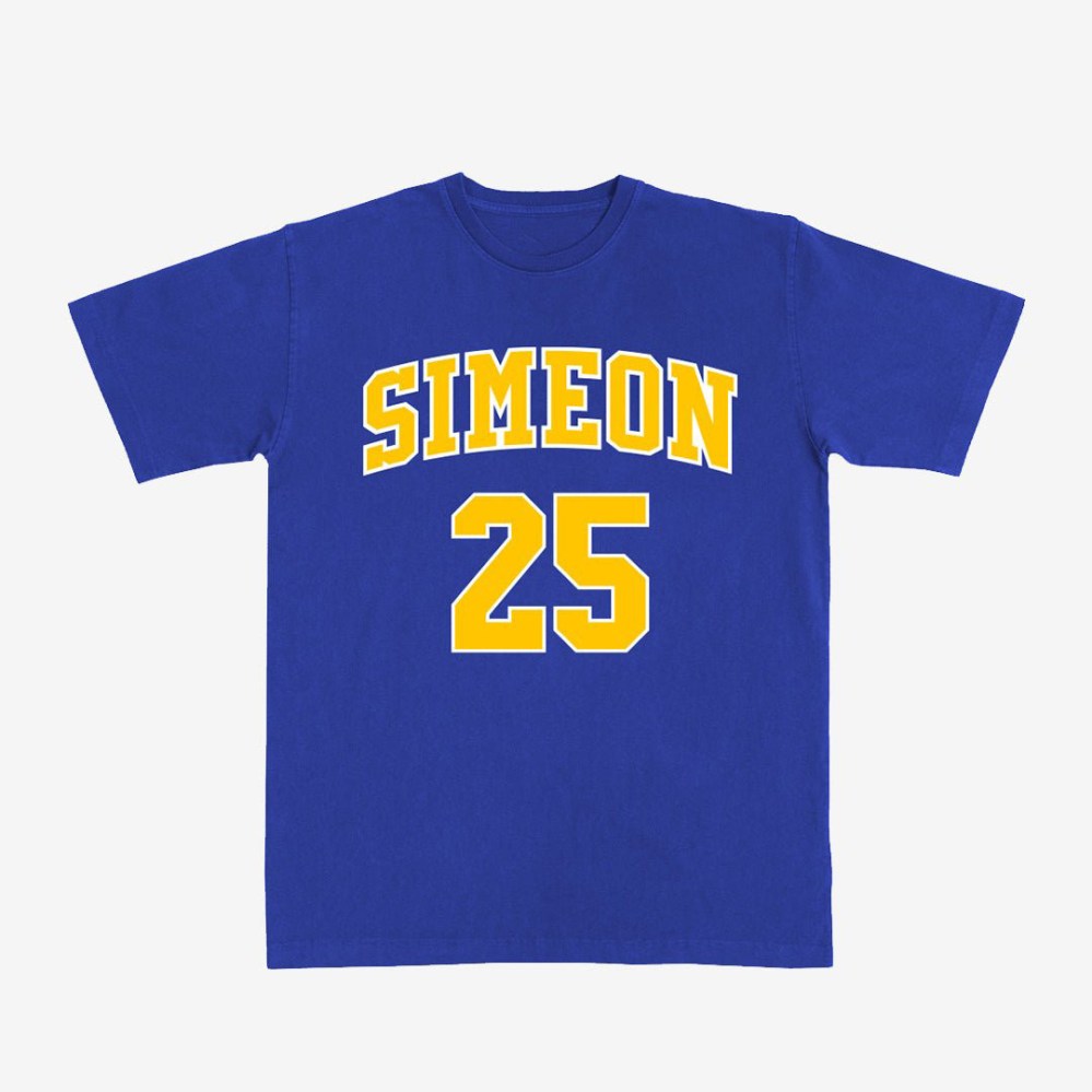 Simeon Basketball 25 T-Shirt Game Day Clothing Basketball Lover Gift For Friends