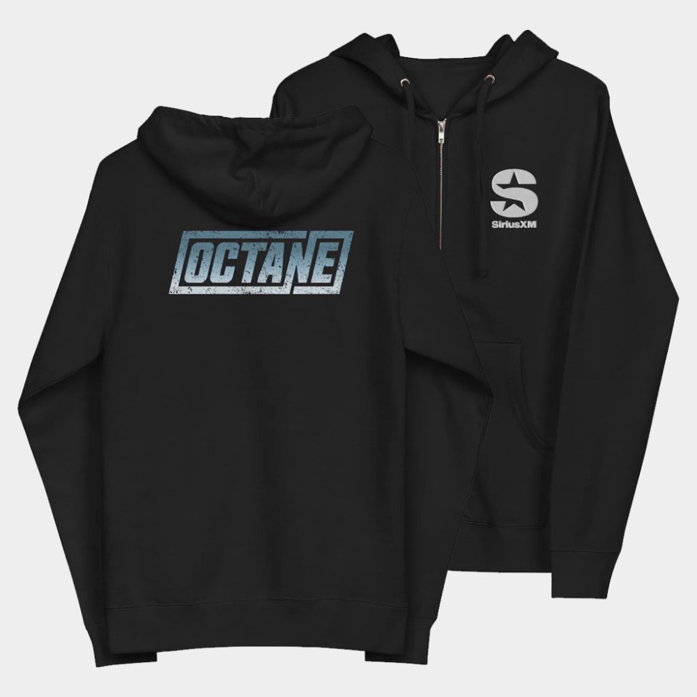 SiriusXM Octane Merch Octane Zip Hoodie SiriusXM Merch Good Gifts For Brother