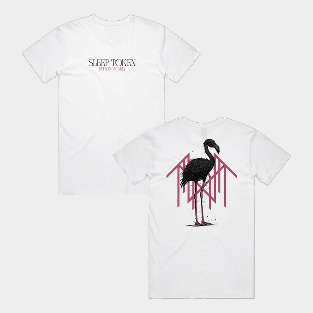 Sleep Token EU Merch Even In Arcadia Flamingo Logo T-Shirt Sleep Token Shirt Her Gifts