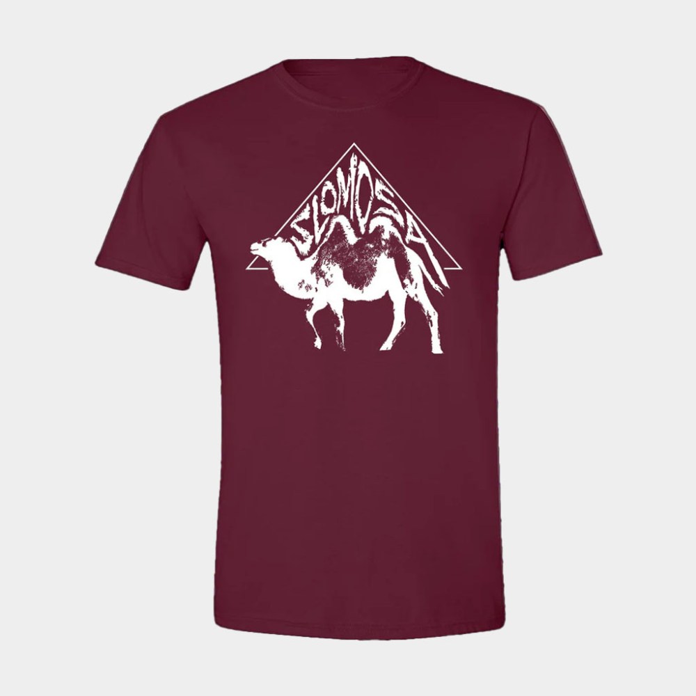 Slomosa Merch Maroon Og Camel Logo T-Shirt Birthday Gift For Dad