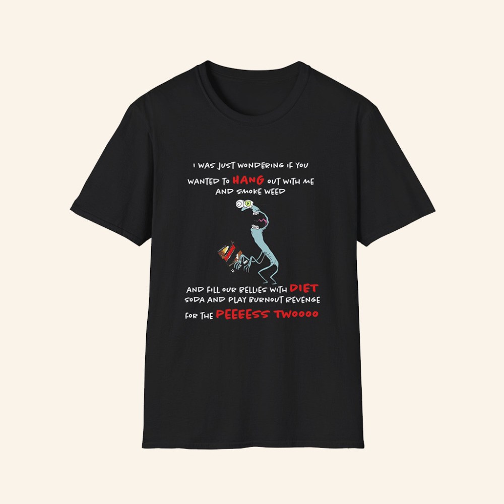 Smiling Friends Merch Mr Landlord Smiling Friends I Was Just Wondering Shirt Gifts For Son