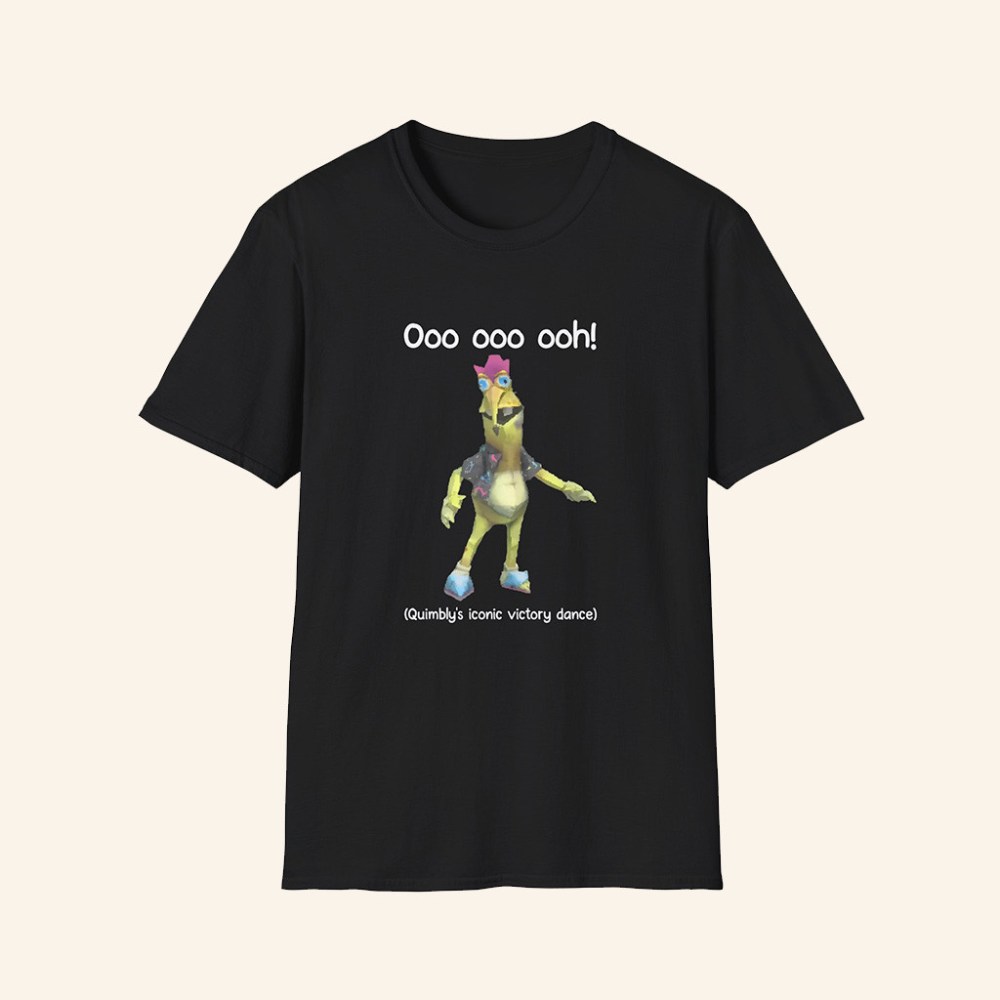 Smiling Friends Merch Ooo Ooo Smiling Friends T-Shirt Black Gifts For Friends